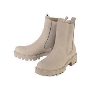esmara® Dámská kotníková obuv (béžová, 36)