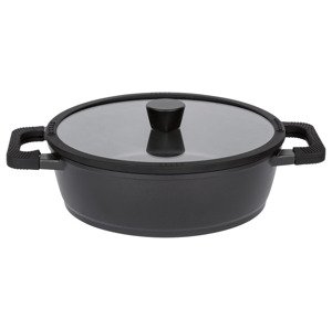 Ernesto® Hliníková servírovací pánev, Ø 28 cm (černá)