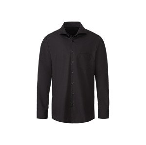 Livergy® Pánská business košile "Regular Fit" (40, černá)