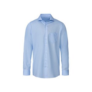 LIVERGY® Pánská business košile "Regular Fit" (40, světle modrá)