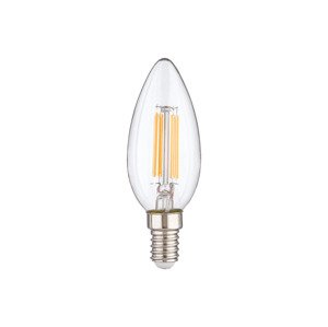 LIVARNO home Filamentová LED žárovka (svíčka E14)
