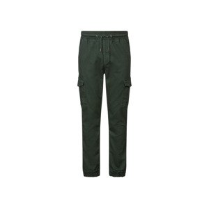 LIVERGY® Pánské cargo kalhoty (46, zelená)