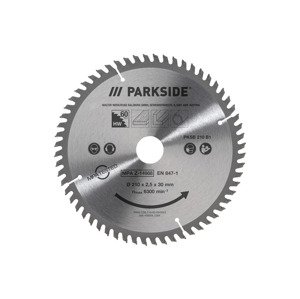 PARKSIDE® Pilový kotouč PKSB 210 B1 (TRF pilový kotouč, 60 zubů)