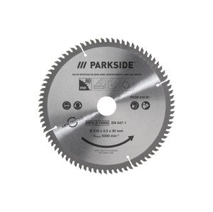 PARKSIDE® Pilový kotouč PKSB 210 B1 (TRF pilový kotouč, 80 zubů)