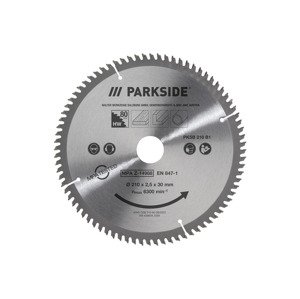 Parkside® Pilový kotouč Pksb 210 B1 (Trf pilový kotouč, 80 zubů)