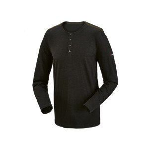 PARKSIDE® Pánské triko s dlouhými rukávy (L (52/54), černá)