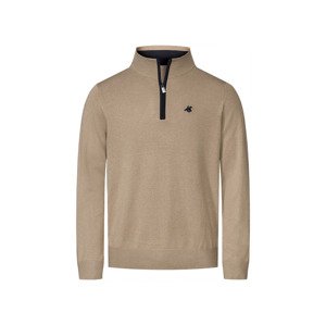 LIVERGY® U. S. Grand Polo Pánský pletený svetr (S (44/46), béžová)