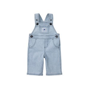 lupilu® Dětské kalhoty s laclem s BIO bavlnou (56, světle modrá)