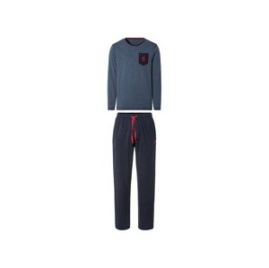 LIVERGY® Pánské pyžamo (L (52/54), modrá / navy modrá)