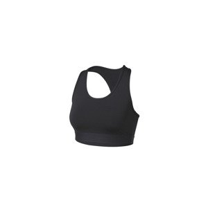 Crivit Dámská sportovní podprsenka Q10 s hydratačním efektem, Medium Level (M (40/42), černá)
