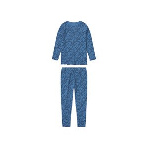 lupilu® Dívčí pyžamo s BIO bavlnou (98/104, modrá)