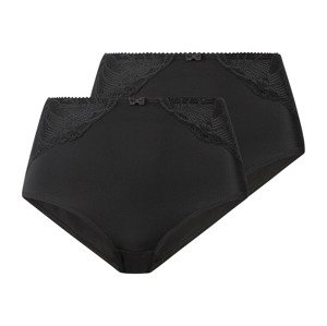 esmara® Dámské krajkové kalhotky, 2 kusy (S (36/38), černá)