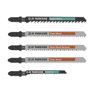 Parkside® Sada pilových listů Pstz 3 A1 (dřevo)