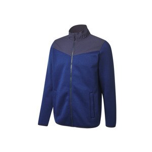 Crivit Pánská fleecová mikina (XL (56/58), modrá)