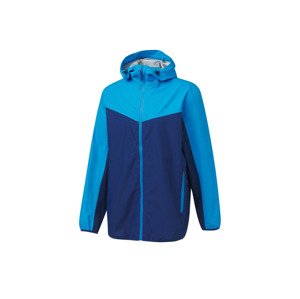 Crivit Pánská hardshellová bunda, vodní sloupec 10.000 mm (XL (56/58), modrá)