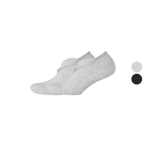 CRIVIT Dámské ponožky na jógu, 2 páry (35/38, světle šedá)