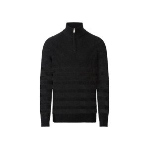 LIVERGY® Pánský svetr (M (48/50), černá)