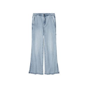 pepperts!® Dívčí džíny "Wide Leg", vysoký pas (140, modrá)