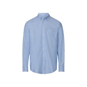 LIVERGY® Pánská volnočasová košile (S (37/38), modrá)