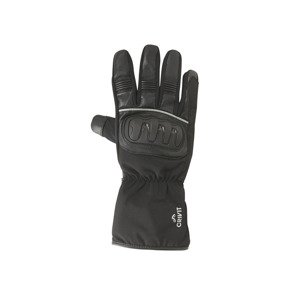 CRIVIT Dámské / Pánské motorkářské rukavice (8, černá)