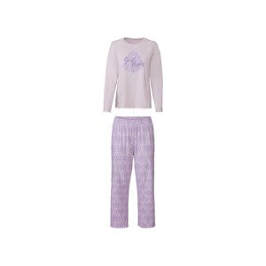 esmara® Dámské pyžamo (M (40/42), lila fialová)