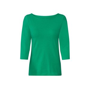 esmara® Dámské triko s 3/4 rukávy (S (36/38), zelená)