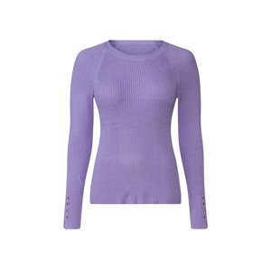 esmara® Dámský úpletový svetr (XS (32/34), lila fialová)
