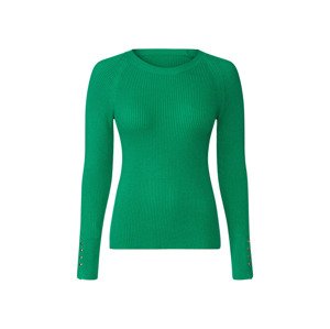 esmara® Dámský úpletový svetr (S (36/38), zelená)