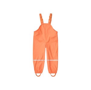 lupilu® Dívčí nepromokavé kalhoty (oranžová, 86/92)