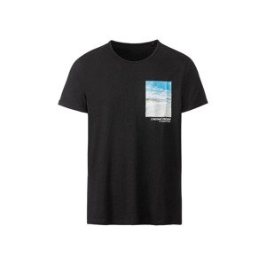 LIVERGY® Pánské triko (XL (56/58), černá)