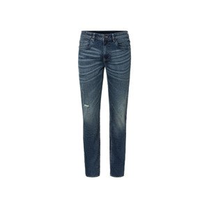 LIVERGY® Pánské džíny "Slim Fit" (48 (32/32), tmavě modrá)