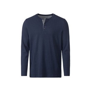LIVERGY® Pánské triko s dlouhými rukávy (S (44/46), navy modrá)