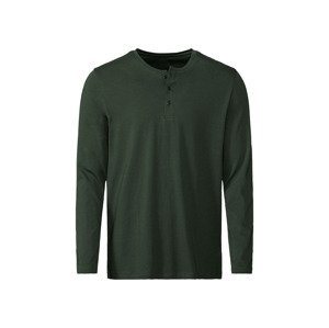 LIVERGY® Pánské triko s dlouhými rukávy (S (44/46), zelená)