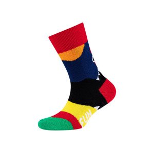 Fun Socks Dětské ponožky, 3 páry (23-28, auto)