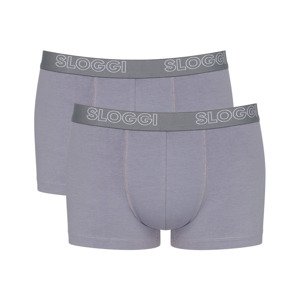 Sloggi Pánské slipy / boxerky „Ready to Go“, 2 kusy (XL, střih hipster/šedá)