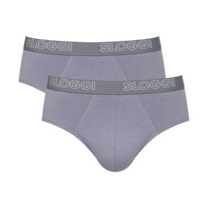 Sloggi Pánské slipy / boxerky „Ready to Go“, 2 kusy (Xl, slipy/šedá)