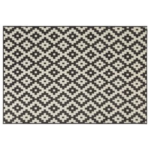 LIVARNO home Venkovní koberec, 120 x 180 cm (ornament šedá/béžová)