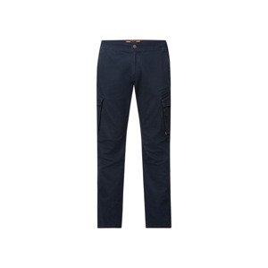 LIVERGY® Pánské cargo kalhoty (48, námořnická modrá)