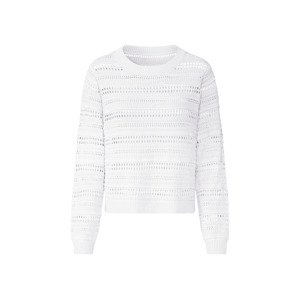 esmara® Dámský pletený svetr (XS (32/34), bílá)