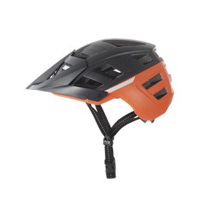 CRIVIT Cyklistická helma MTB (vel. S/M, černá/oranžová)