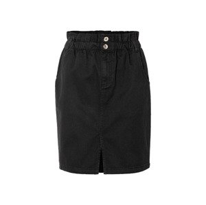 esmara® Dámská paperbag sukně (38, černá)