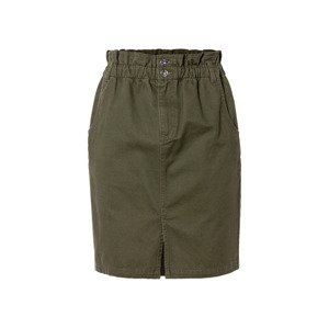esmara® Dámská paperbag mini sukně (34, khaki)