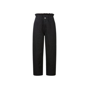 esmara® Dámské paperbag kalhoty (38 , černá)