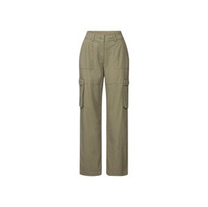 esmara® Dámské cargo kalhoty (34, khaki)