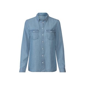 esmara® Dámská džínová košile (34, světle modrá)