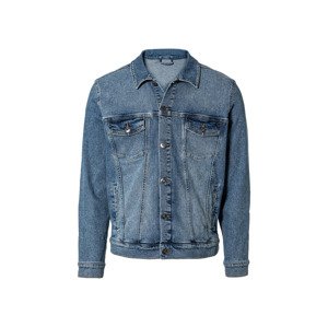 LIVERGY® Pánská džínová bunda (M (48/50), tmavě modrá)