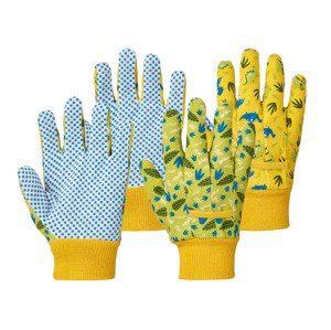 PARKSIDE® Dětské zahradní rukavice, 2 páry (5 (8–10 let), žlutá)
