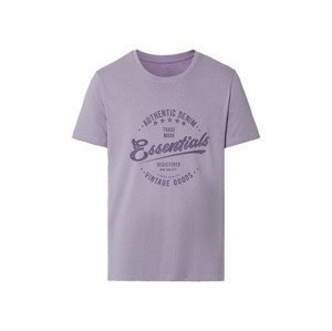 LIVERGY® Pánské triko (L (52/54), lila fialová)