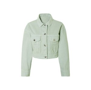 esmara® Dámská džínová bunda (34, světle zelená)