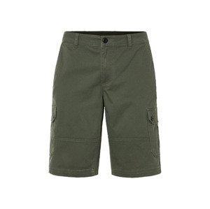Livergy® Pánské cargo bermudy (zelená, 56)